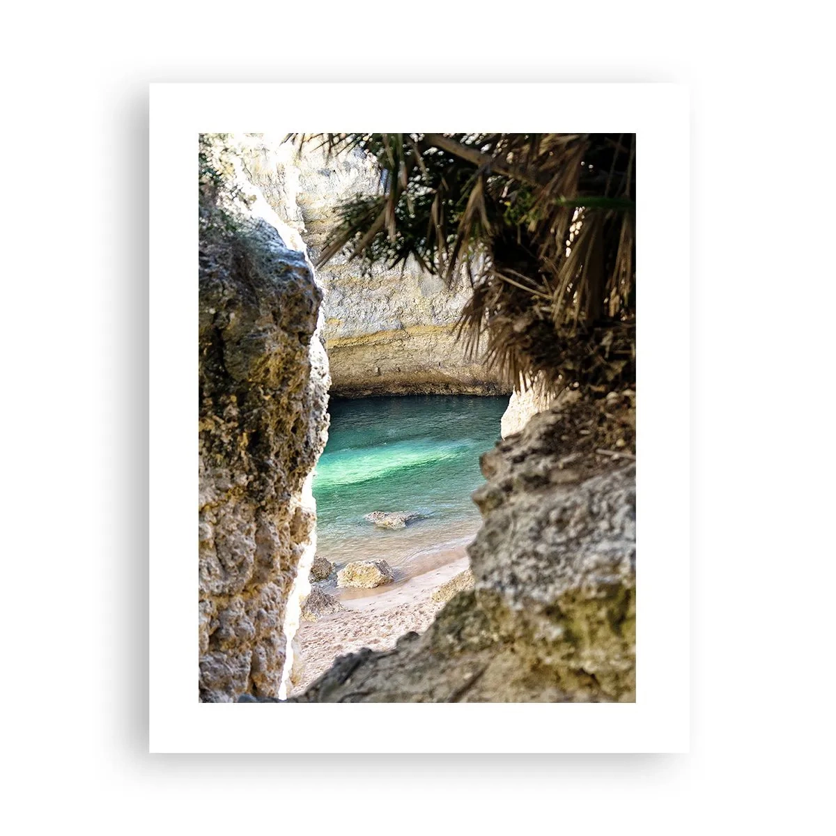 Plakat - Turkis bugt - 40x50 cm