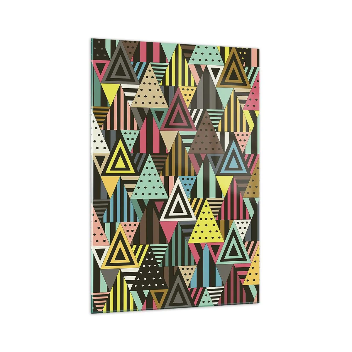 Billede på glas - I takt på tre - 70x100 cm