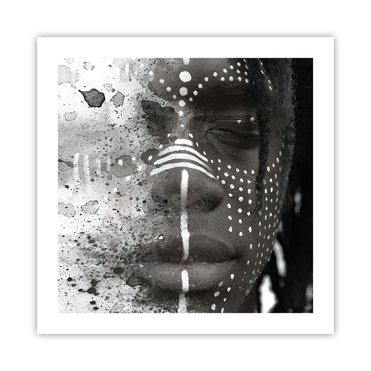 Plakat - Opdag den oprindelige ånd - 50x50 cm