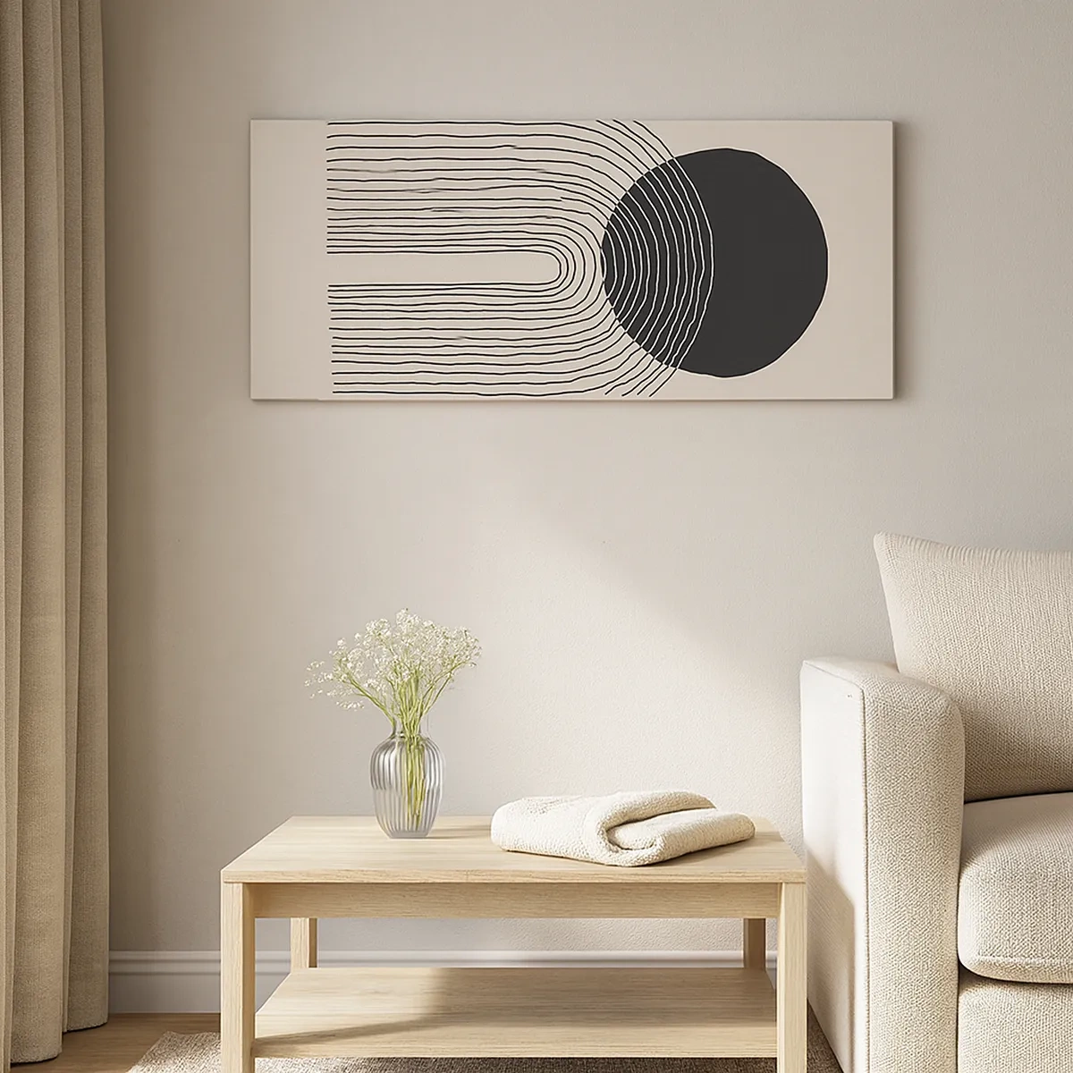 Lærredstryk - Billede på lærred - Rystende og selvsikker - 30x30 cm