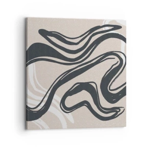 Lærredstryk - Billede på lærred - Multipliceret udtryk - 70x70 cm