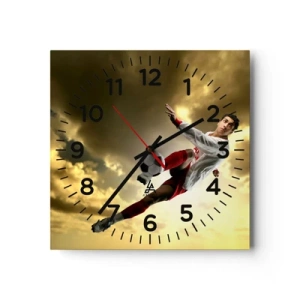 Vægur, Uret - Fodboldhimlen - 30x30 cm