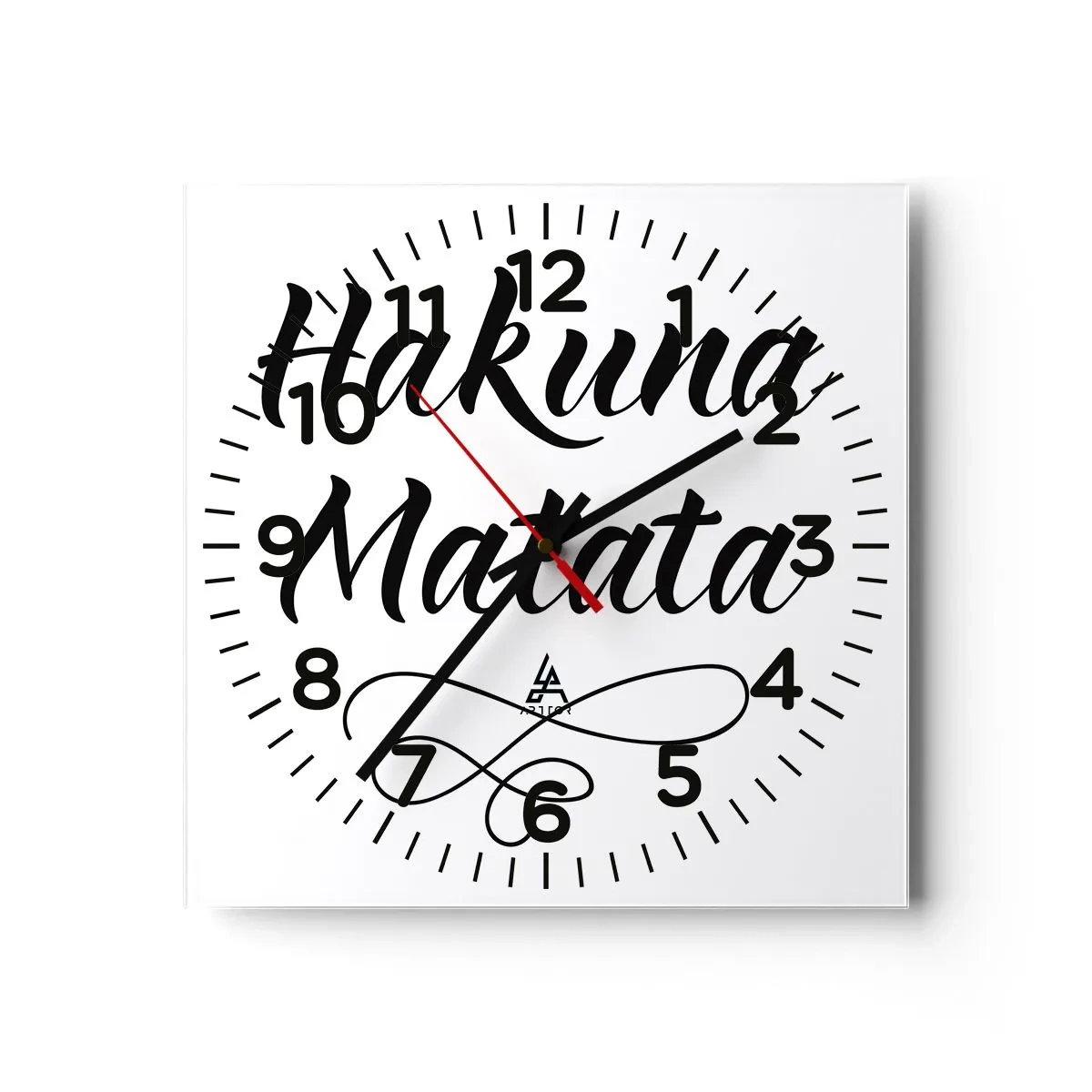 Vægur, Uret - Bedste råd - 40x40 cm