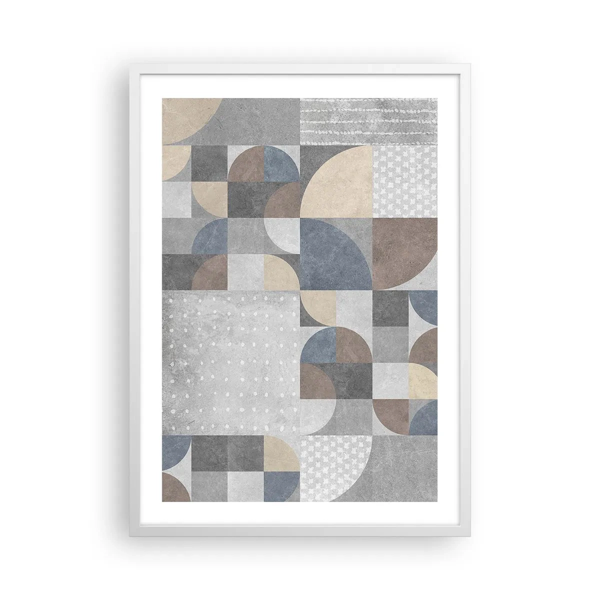 Plakat i hvid ramme - Keramisk fantasi - 50x70 cm