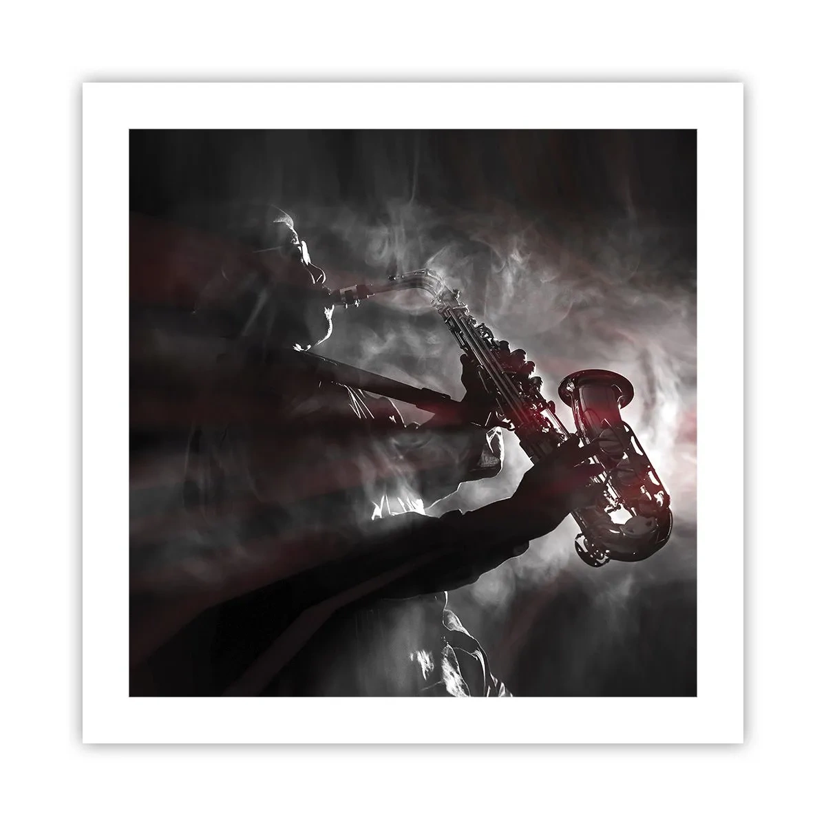 Plakat - I jazzens dampe - 50x50 cm