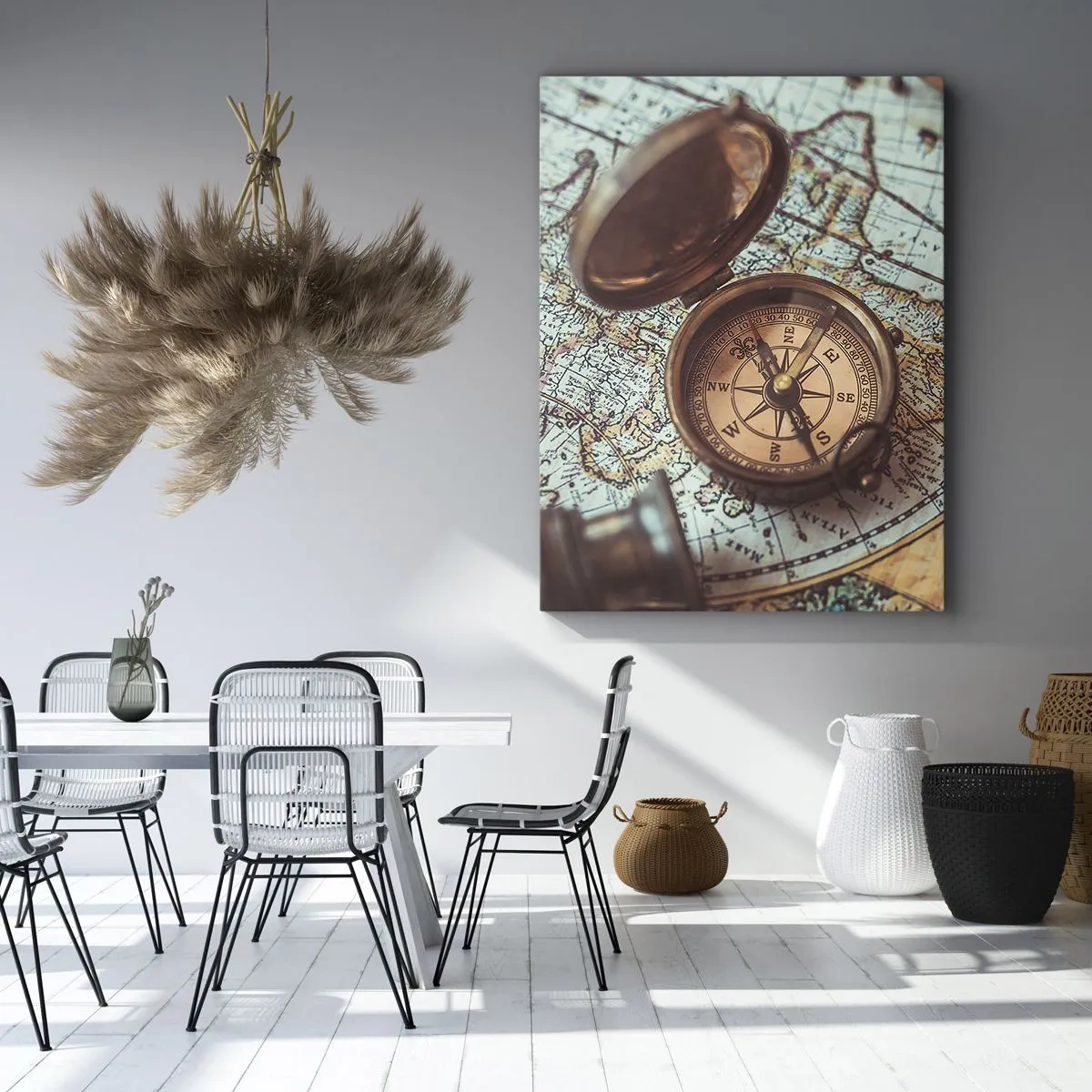 Lærredstryk - Billede på lærred - For eventyreren - 50x70 cm