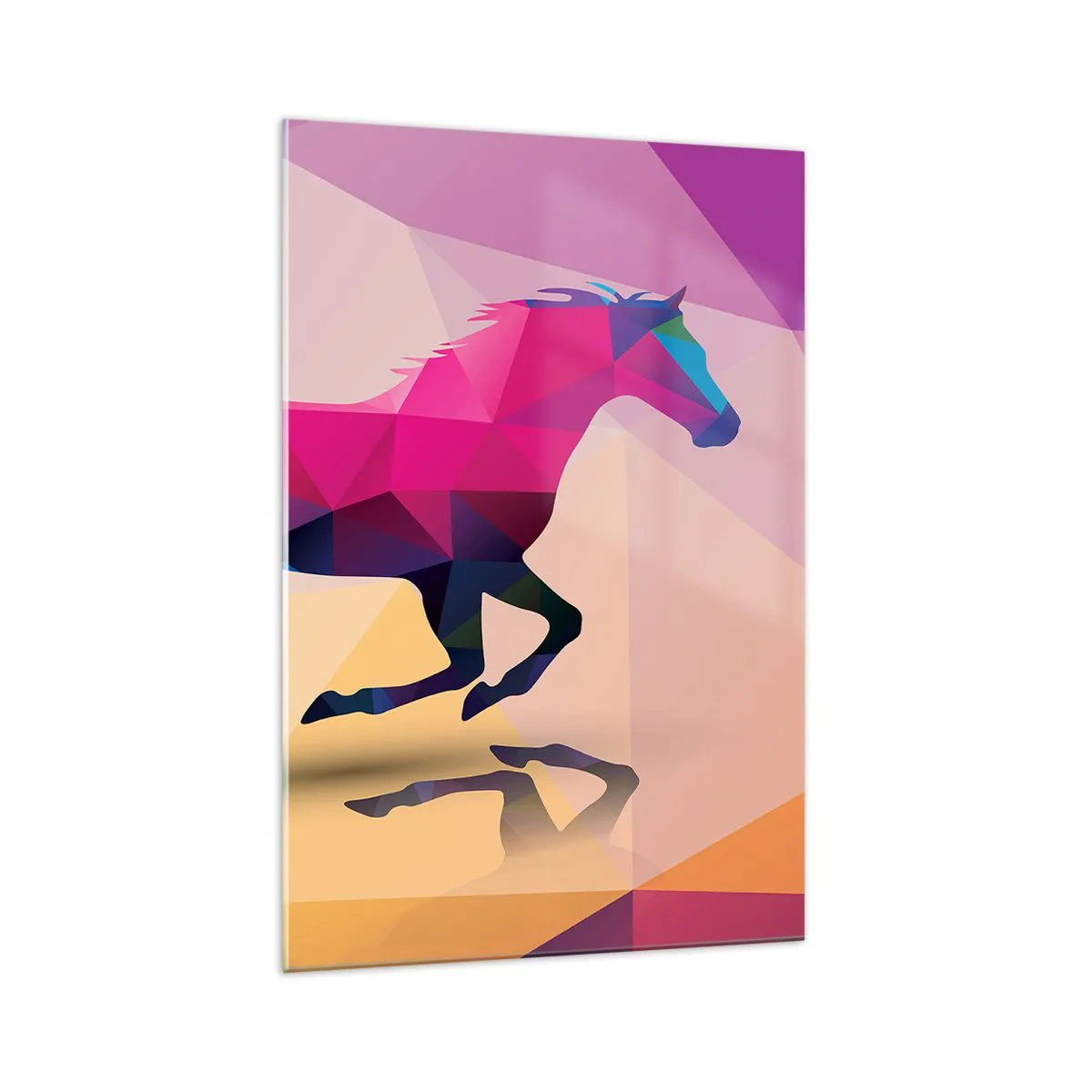 Billede på glas - Kubismen lever stadig - 70x100 cm