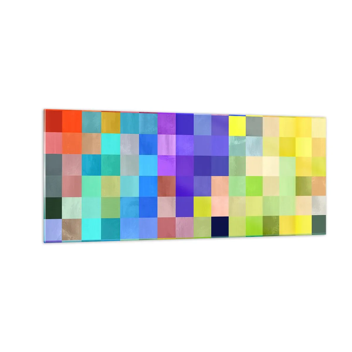 Billede på glas - Alle er forskellige, alle er lige - 100x40 cm