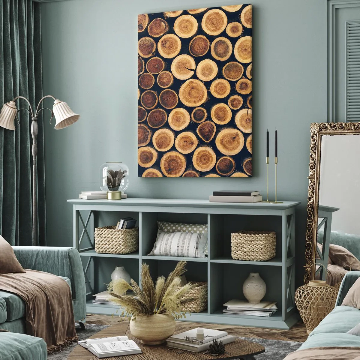 Lærredstryk - Billede på lærred - Hvor gammel ser jeg ud? - 50x70 cm
