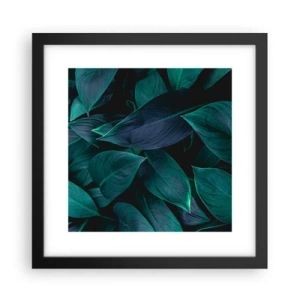 Plakat i sort ramme - Grønt i sig selv - 30x30 cm