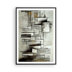 Plakat i sort ramme - Enkelthedens kraft - 70x100 cm