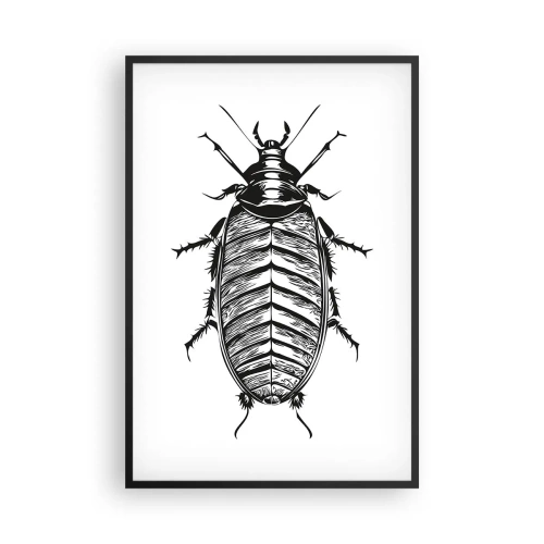 Plakat i sort ramme - Sikke et eksemplar! - 61x91 cm