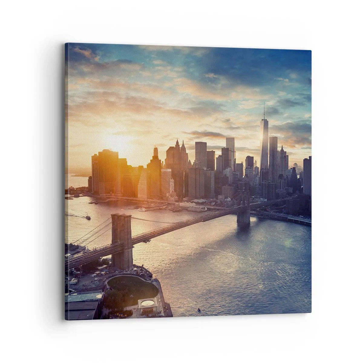 Lærredstryk - Billede på lærred - Et monument til vestlig kultur - 70x70 cm