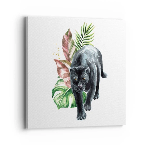 Lærredstryk - Billede på lærred - Vild i hjertet - 30x30 cm