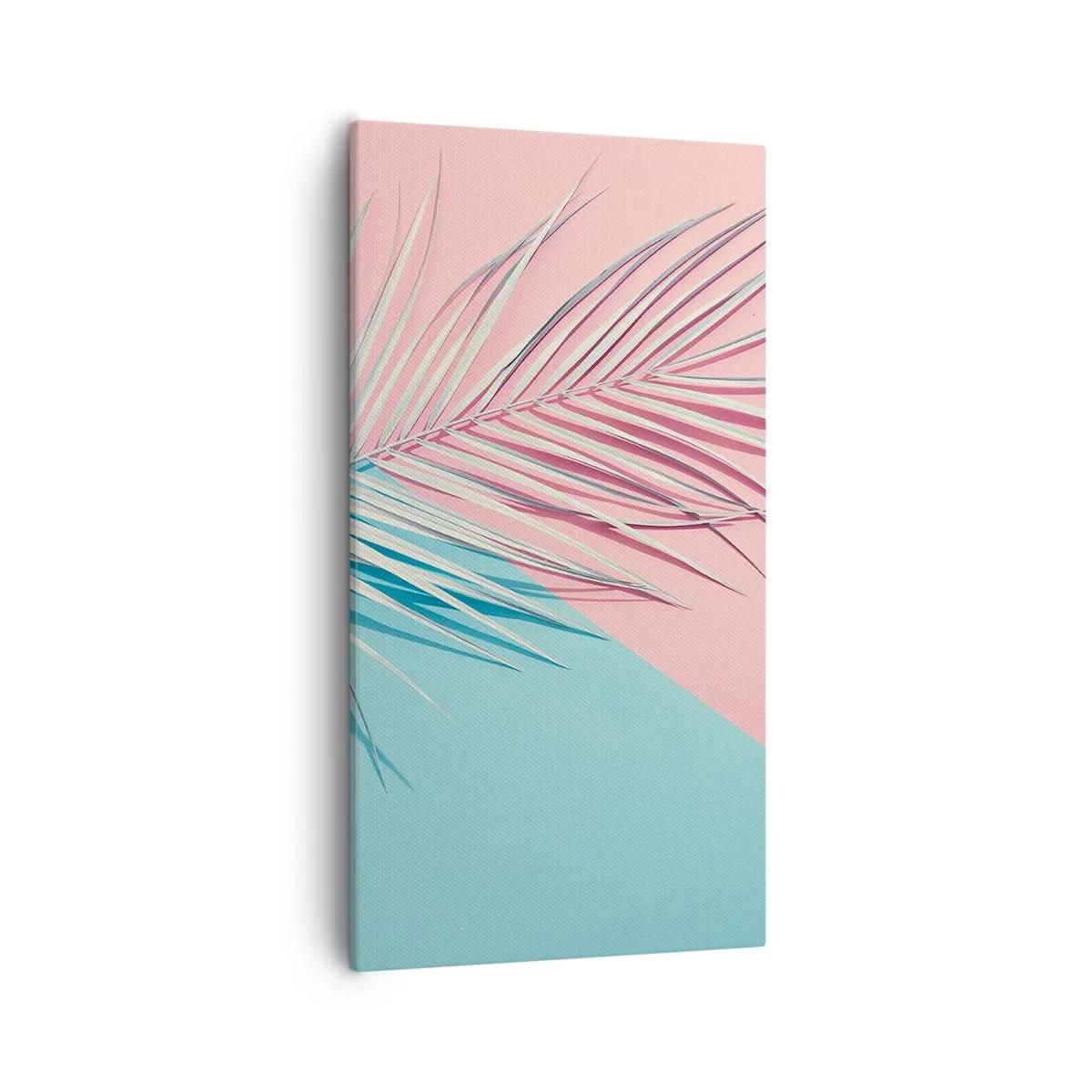 Lærredstryk - Billede på lærred - Tropisk indtryk - 55x100 cm