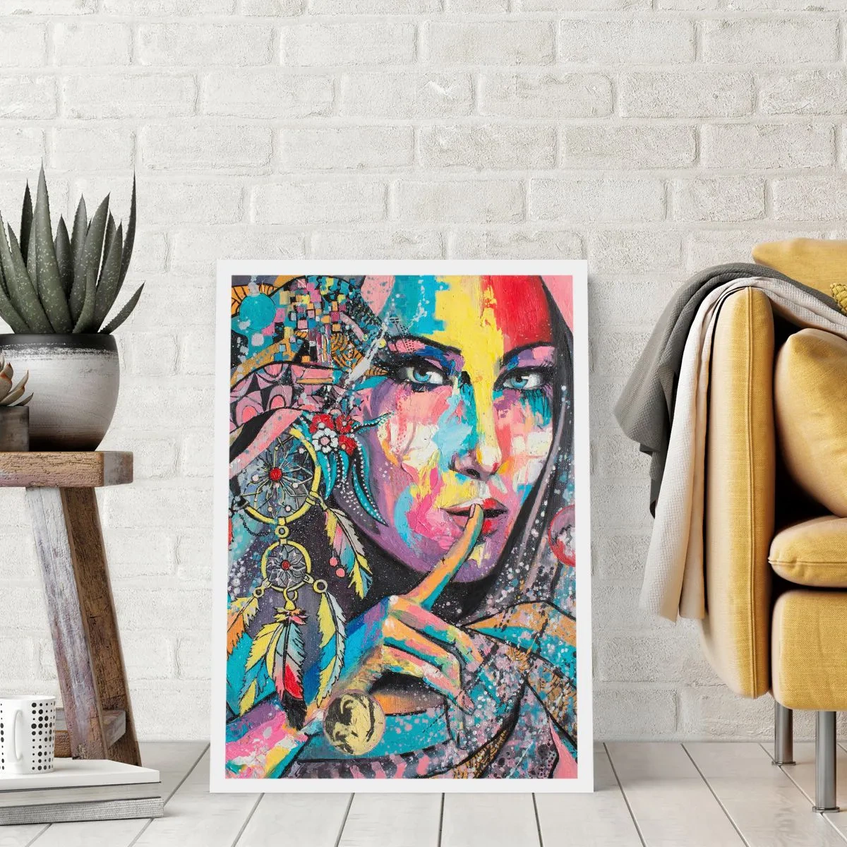 Plakat - Vær tavs, indtil du forstår - 30x40 cm