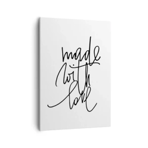 Lærredstryk - Billede på lærred - Det bedste mærke - 50x70 cm