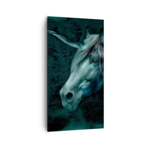 Lærredstryk - Billede på lærred - I en eventyrlig skov - 55x100 cm