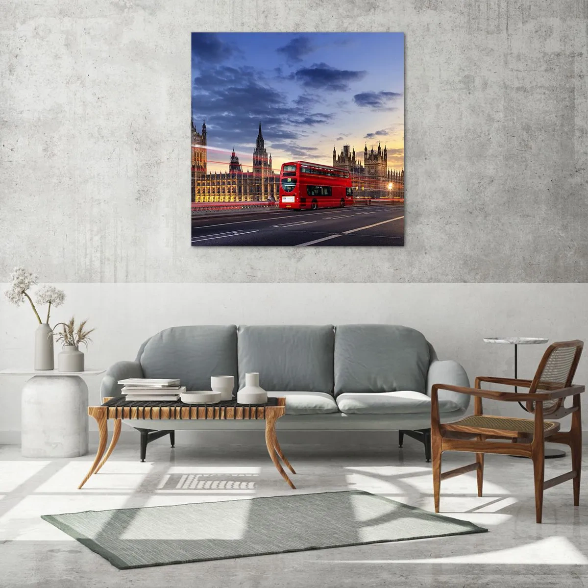 Billede på glas - Særlige kendetegn - 60x60 cm