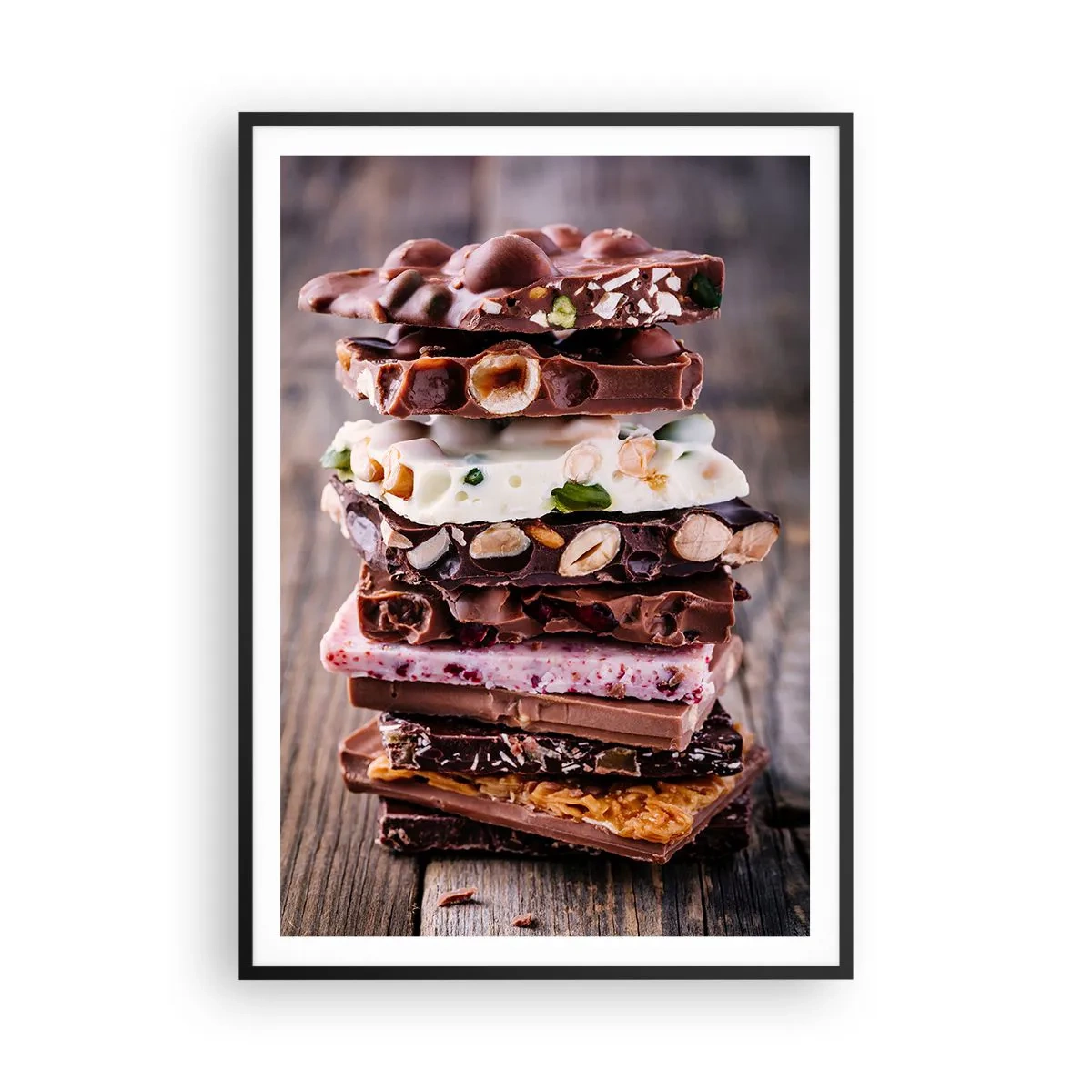 Plakat i sort ramme - Dejligt perspektiv - 70x100 cm