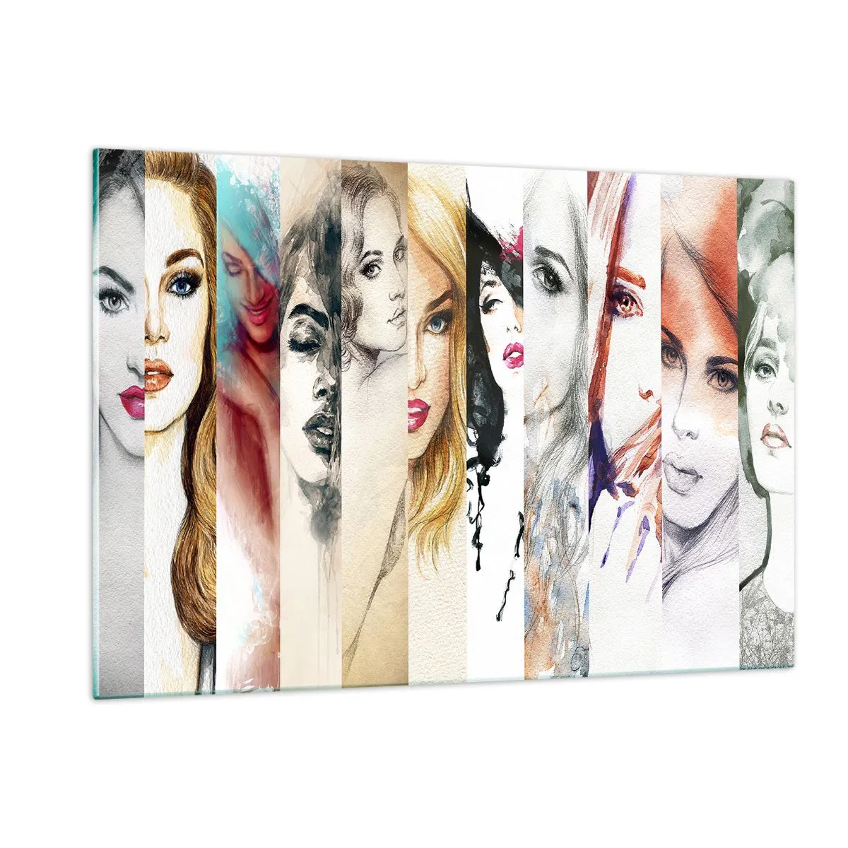 Billede på glas - Og det er altid DIG - 120x80 cm