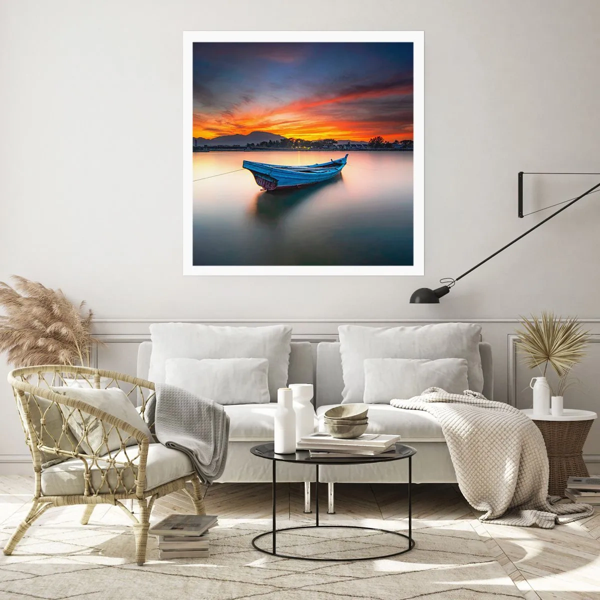 Plakat - En god nat er på vej - 40x40 cm