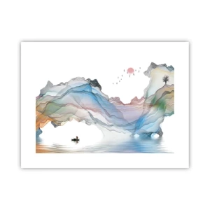 Plakat - Mod krystalbjergene - 40x30 cm