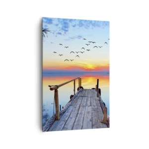 Lærredstryk - Billede på lærred - Tid til at tage tilbage... - 80x120 cm