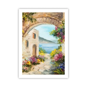 Plakat - Charmen af kystlandskabet - 50x70 cm