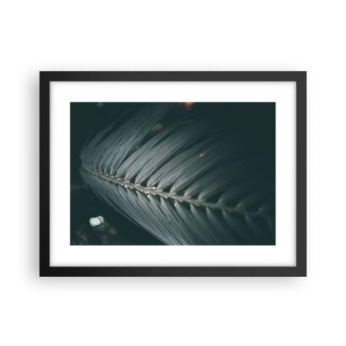 Plakat i sort ramme - Naturens præcision - 40x30 cm