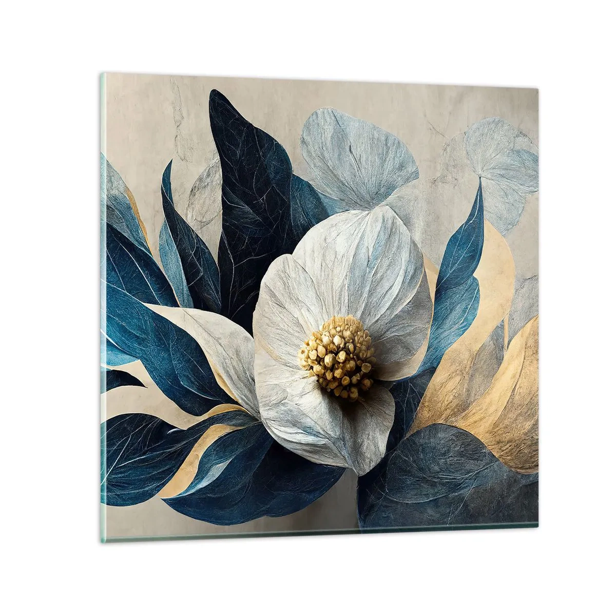 Billede på glas - Har et hjerte af guld - 60x60 cm