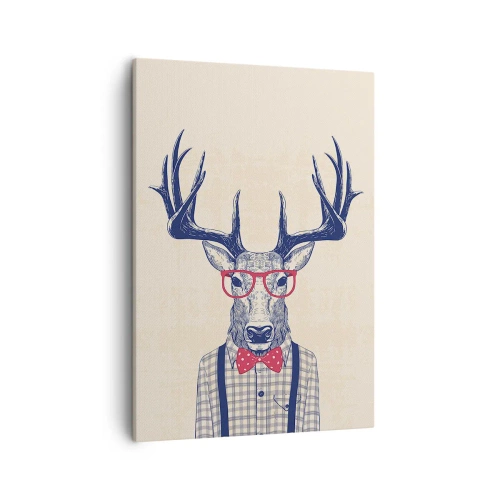 Lærredstryk - Billede på lærred - Et underholdende ekstravaganza - 50x70 cm