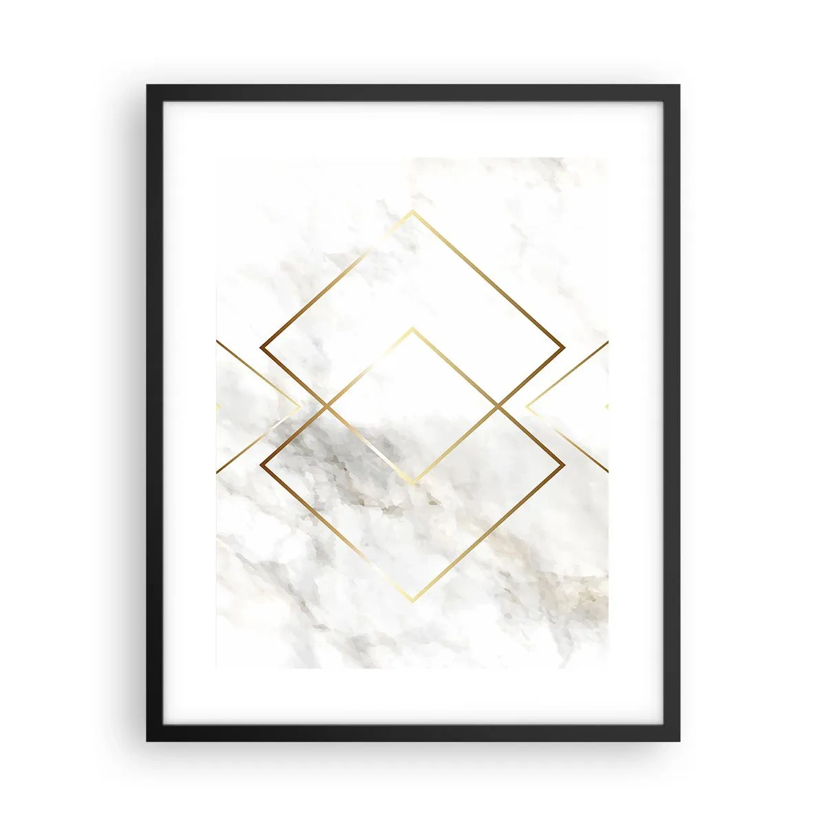 Plakat i sort ramme - Udsigt til det uendelige - 40x50 cm