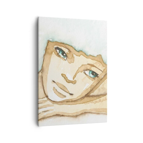 Lærredstryk - Billede på lærred - Poesiens træ vokser ud af stilheden - 50x70 cm