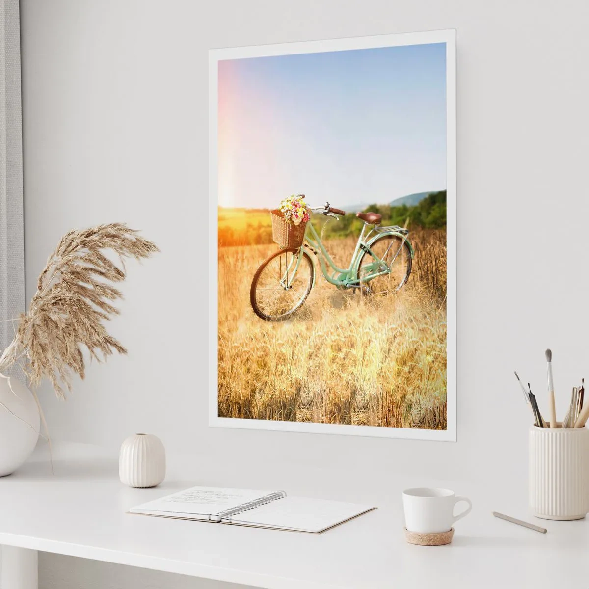 Plakat - Jeg bliver her et stykke tid - 70x100 cm