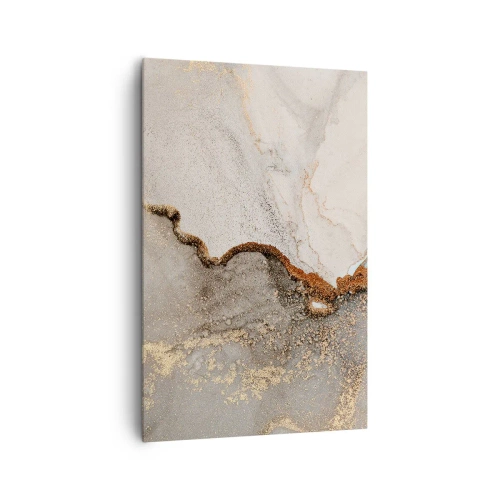 Lærredstryk - Billede på lærred - På farvegrænsen - 80x120 cm