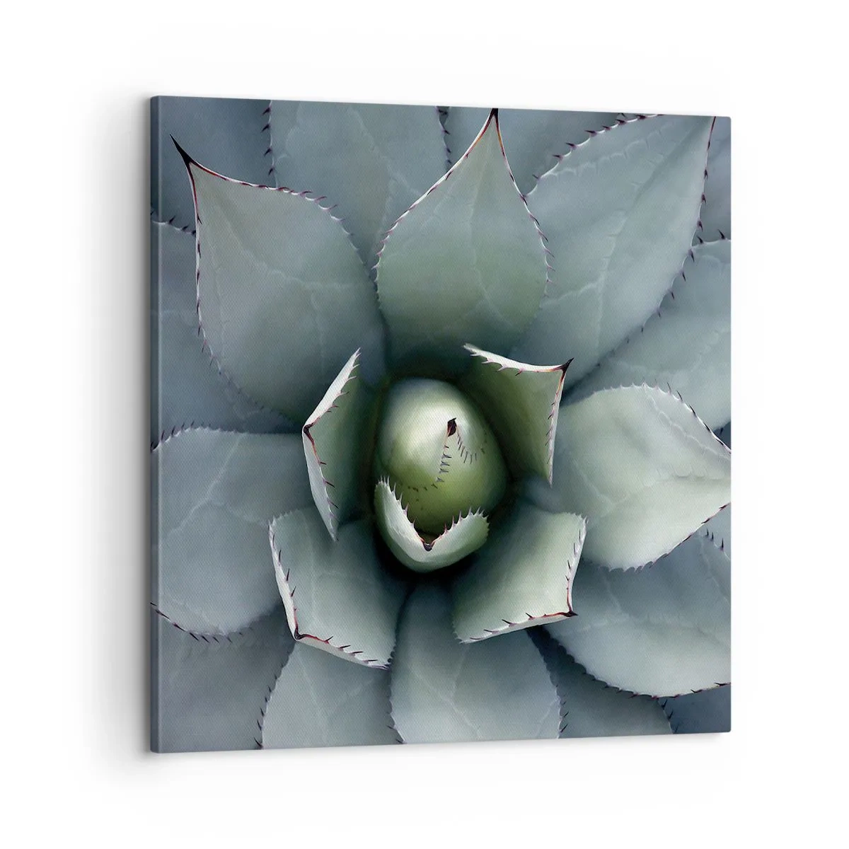 Lærredstryk - Billede på lærred - Lokkemad og advarsler - 60x60 cm