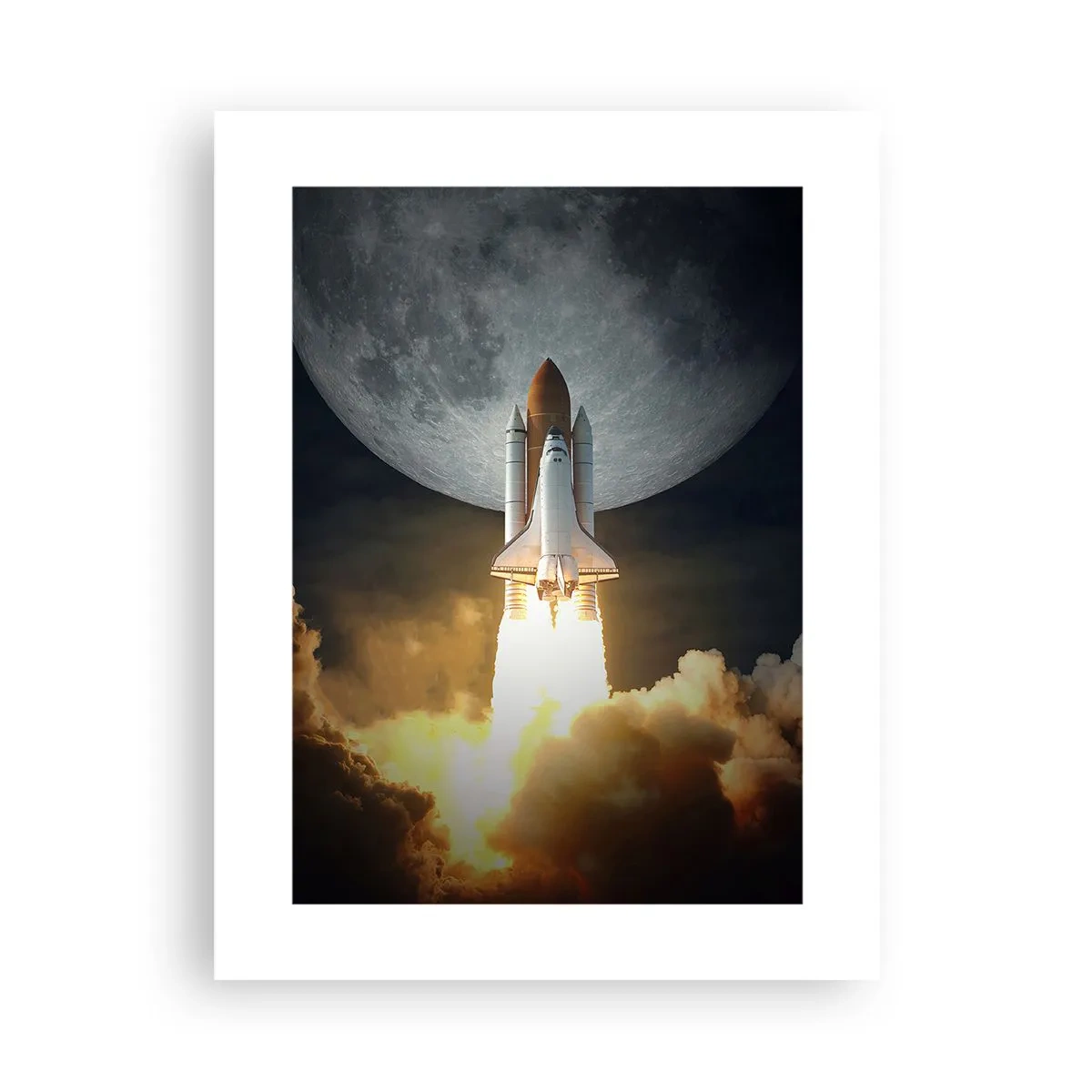 Plakat - Begyndelsen på et overjordisk eventyr - 30x40 cm