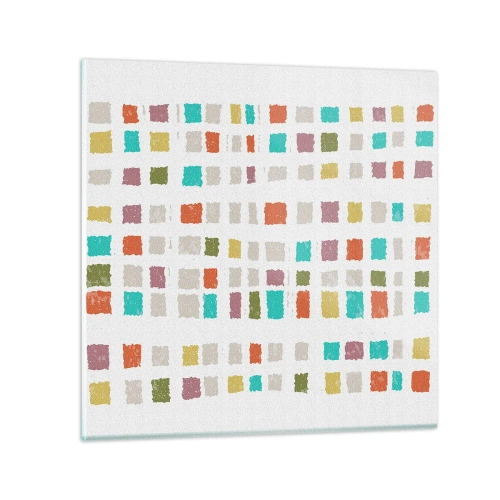 Billede på glas - Ukendt leg - 30x30 cm