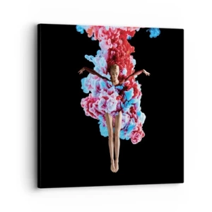 Lærredstryk - Billede på lærred - I fuld blomstring - 30x30 cm