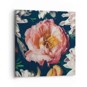 Lærredstryk - Billede på lærred - Med barok pragt - 30x30 cm