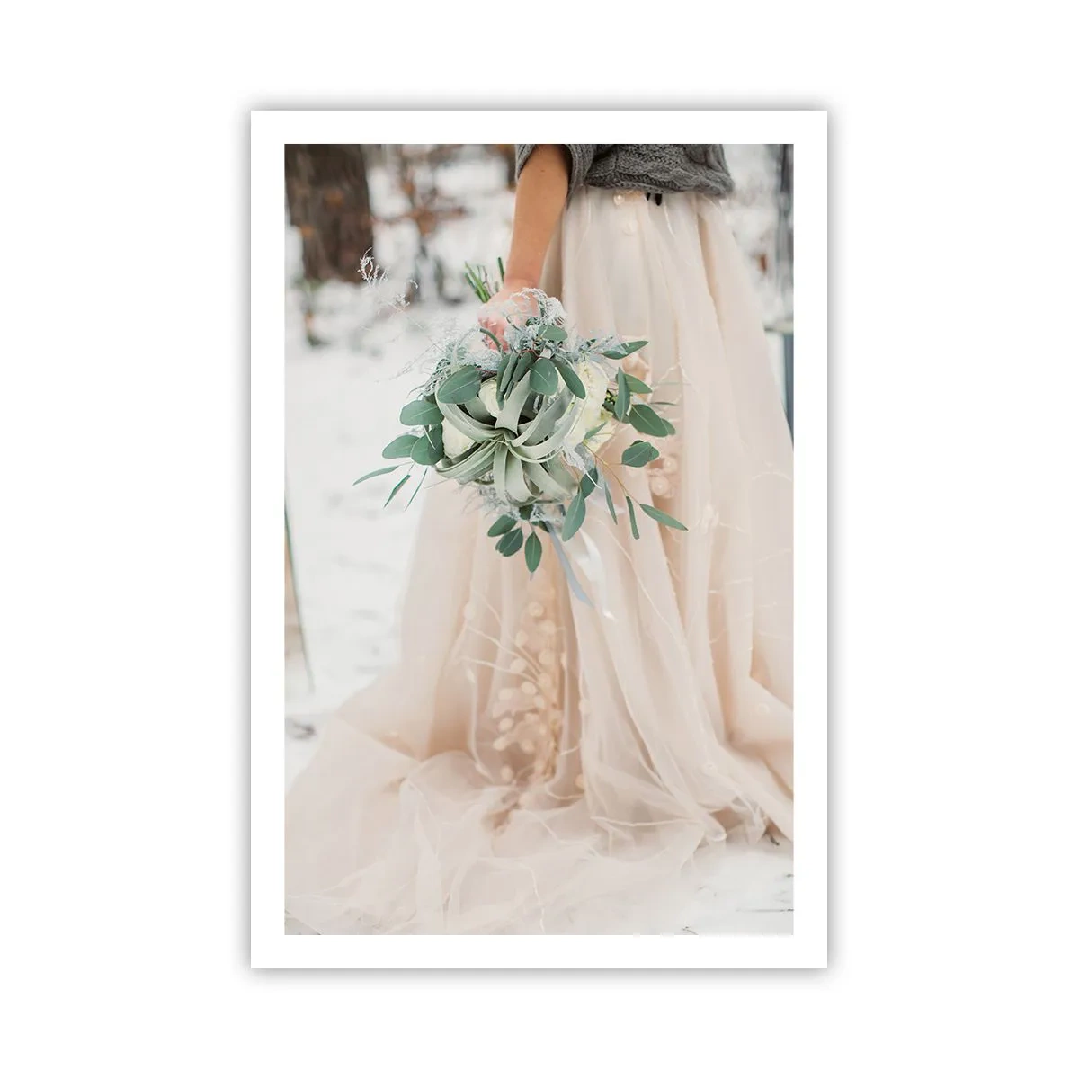 Plakat - Og de levede lykkeligt til deres dages ende - 61x91 cm