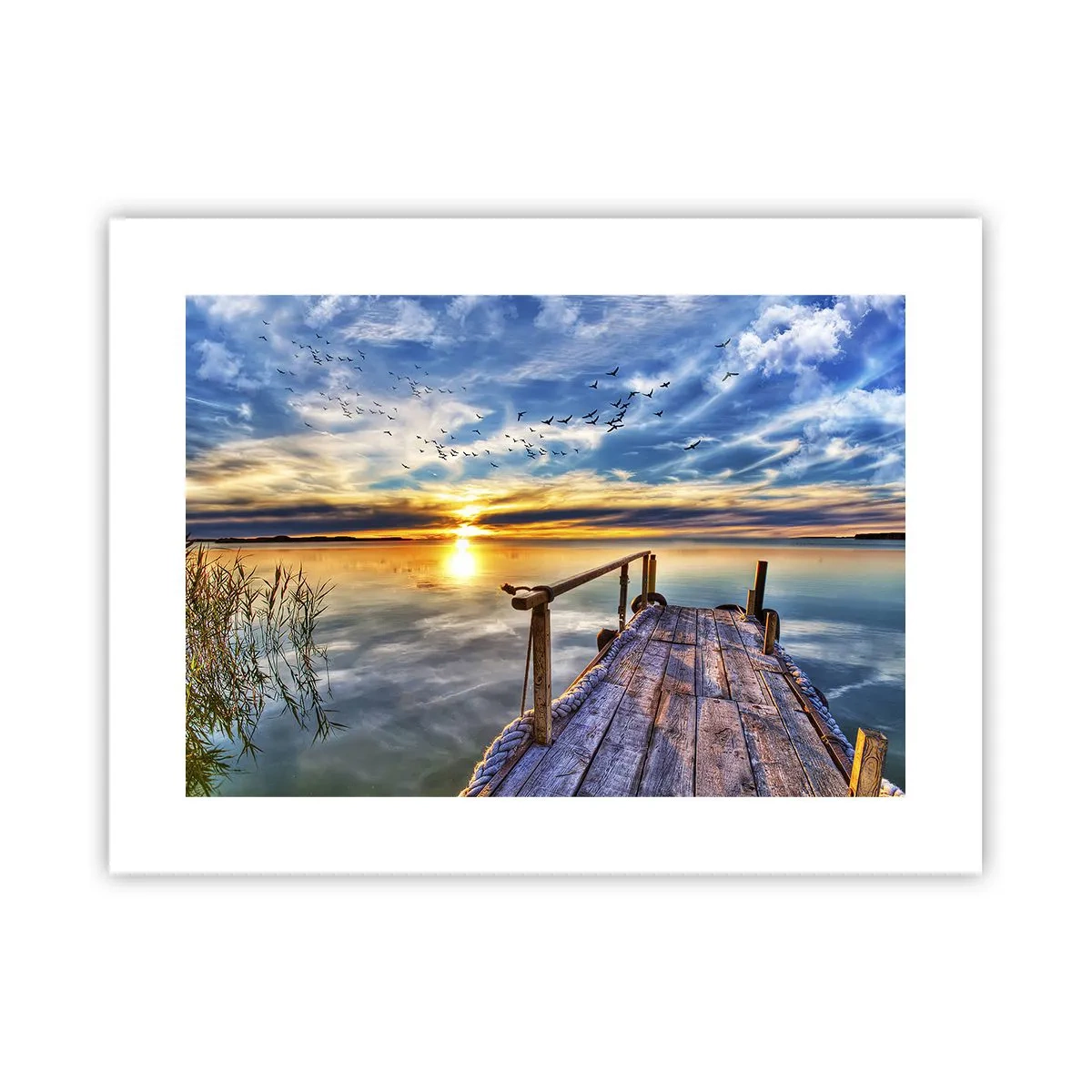 Plakat - Vinden går til ro - 40x30 cm