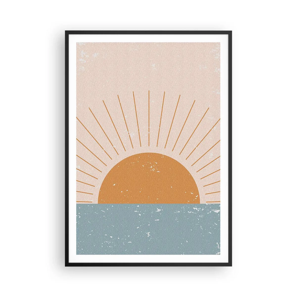 Plakat i sort ramme - Et dagligt mirakel - 70x100 cm