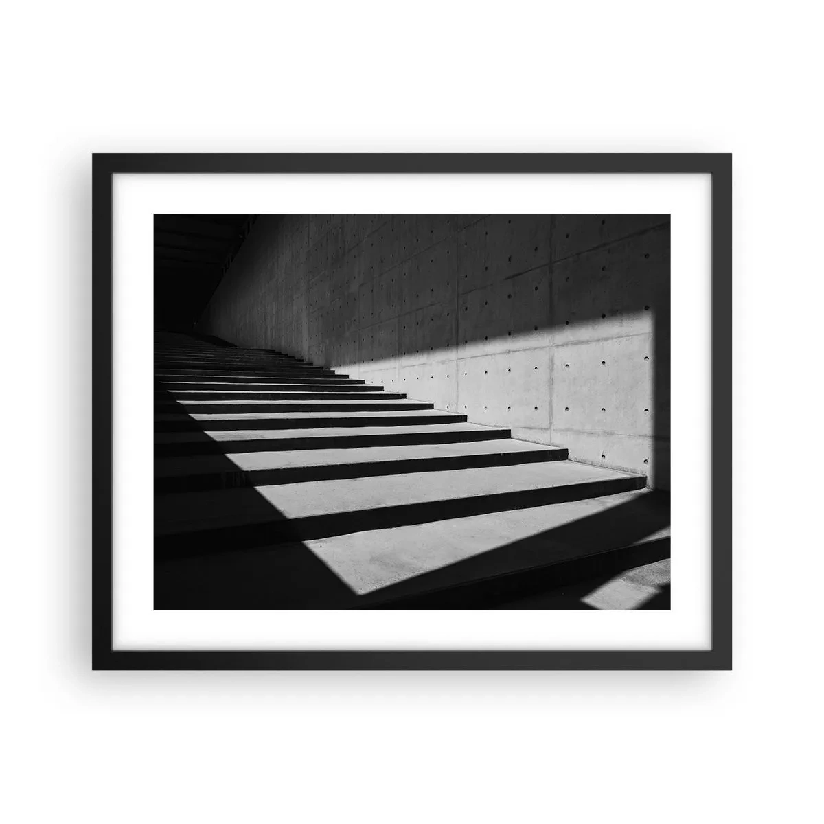 Plakat i sort ramme - Modernismens rå skønhed - 50x40 cm