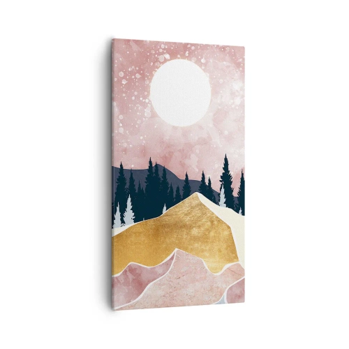 Lærredstryk - Billede på lærred - Nattevagt - 55x100 cm