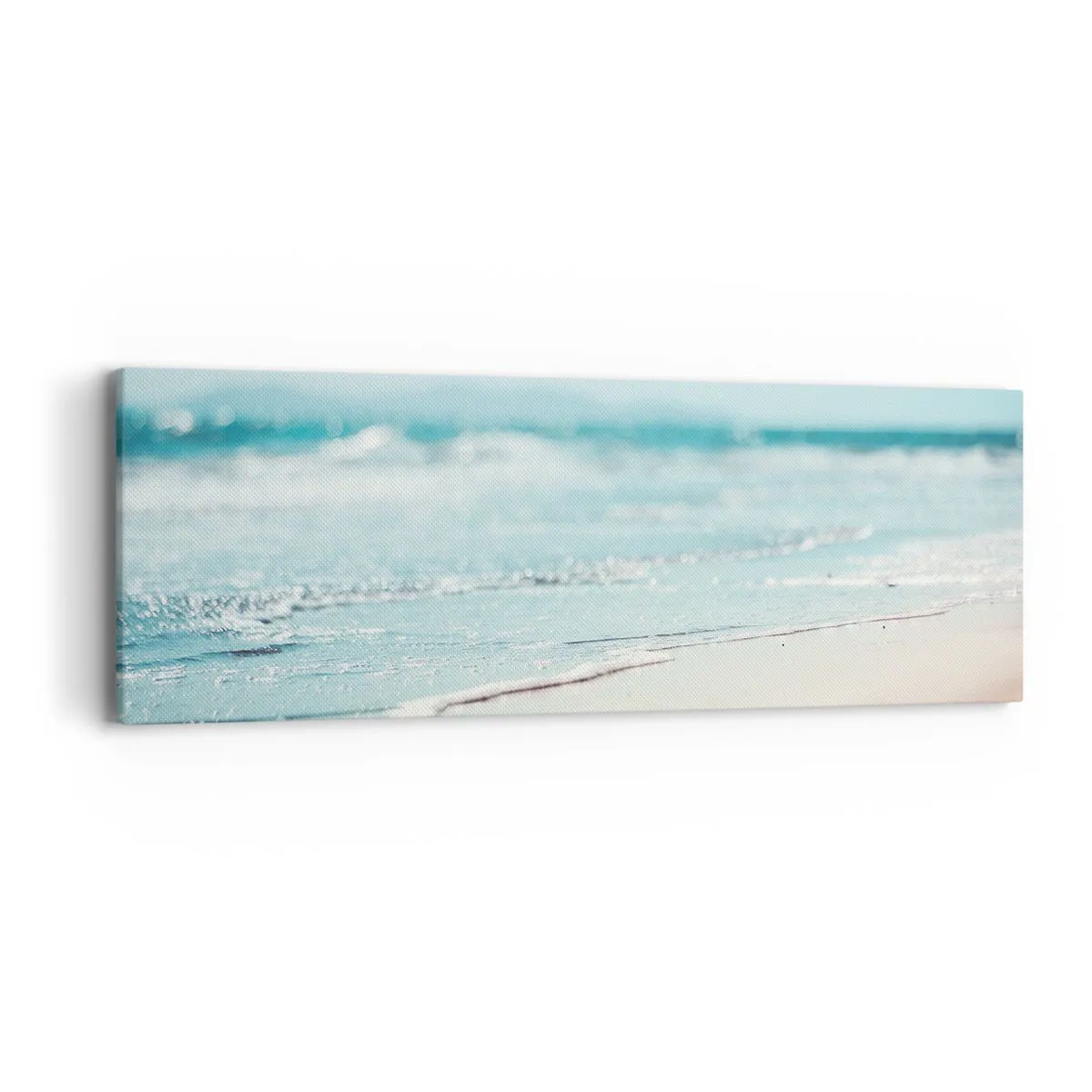 Lærredstryk - Billede på lærred - Varme og støj - 90x30 cm