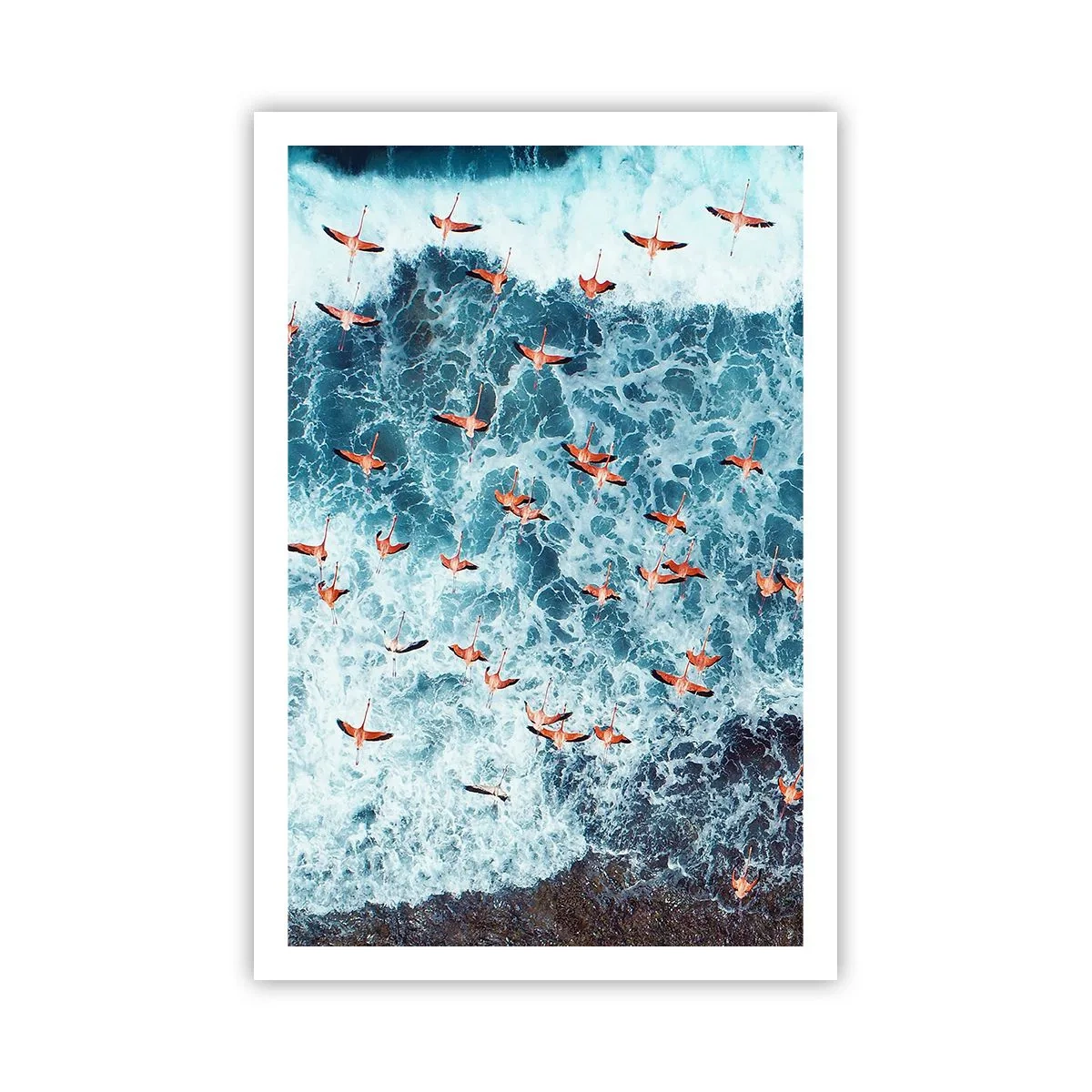 Plakat - Parade ved havet - 61x91 cm