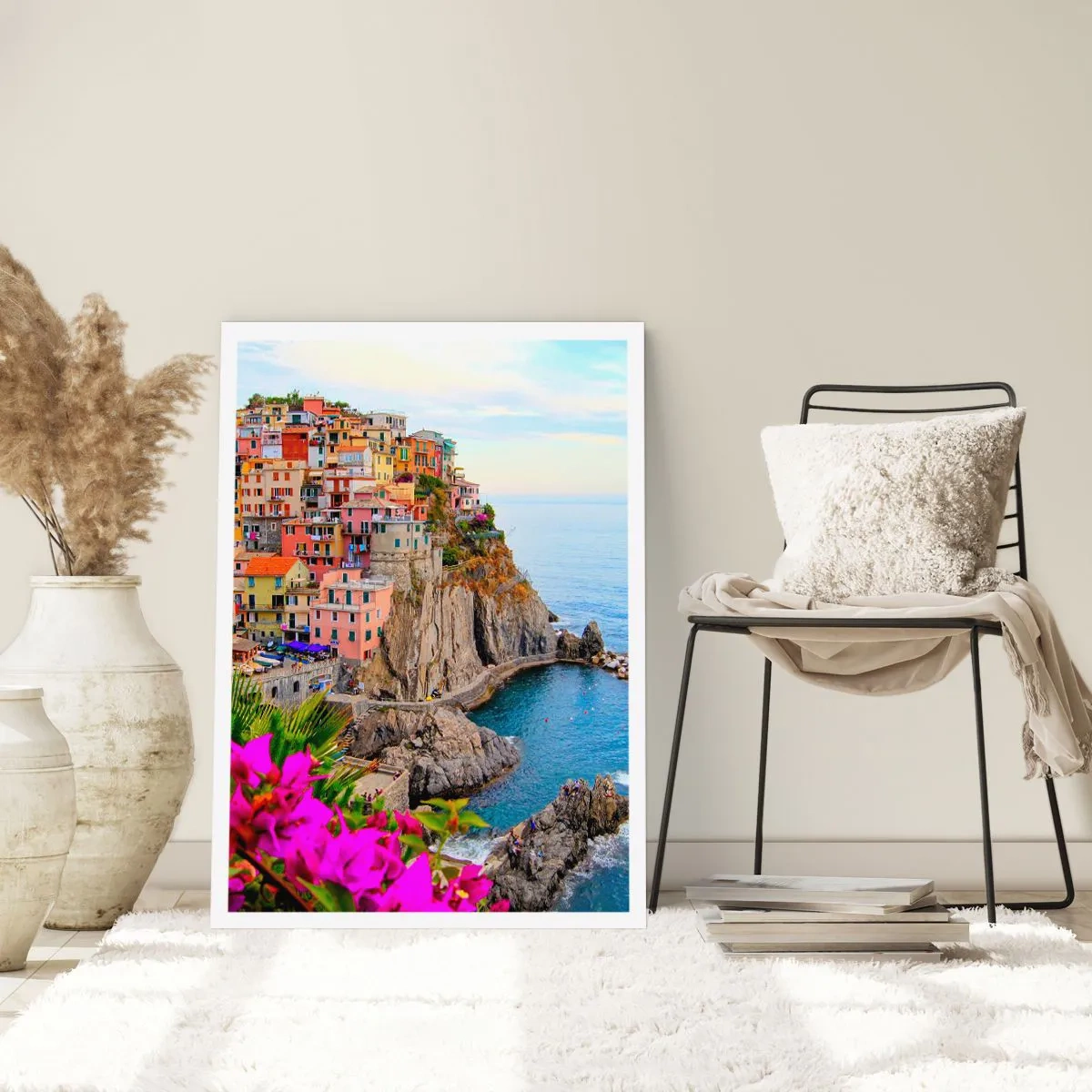 Plakat - En grinende by - 40x50 cm