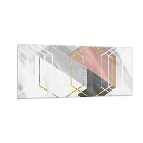 Billede på glas - Kædesammensætning - 100x40 cm